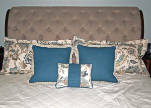 Custom Turquoise Bedding